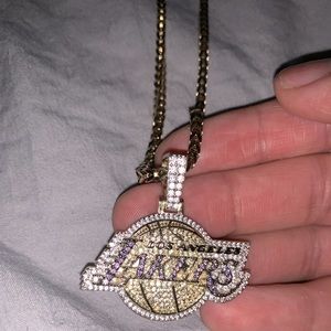 LA Lakers 18inch Franco Gold chain.
